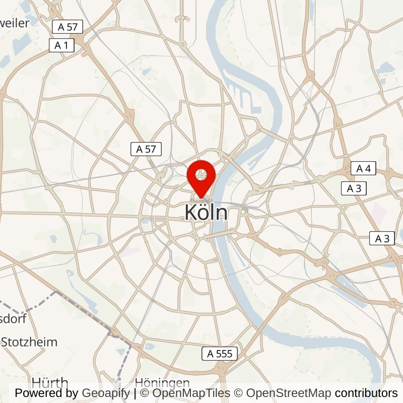 Cologne Cathedral map