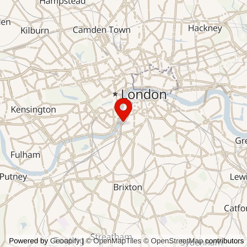Waterloo Station - London map
