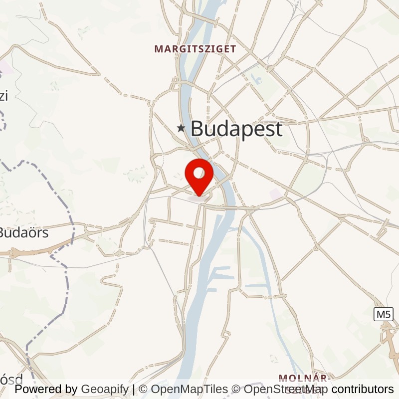 Budapest, Hungary map
