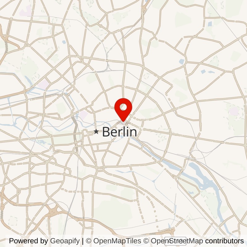 Alexanderplatz, Berlin map