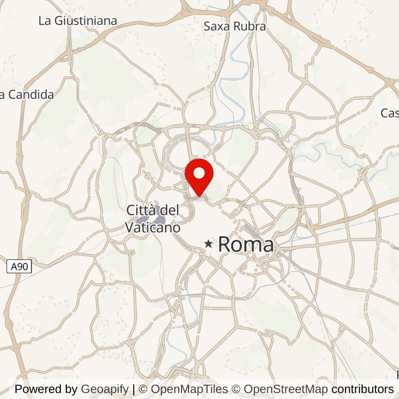 Pincio, Roma map