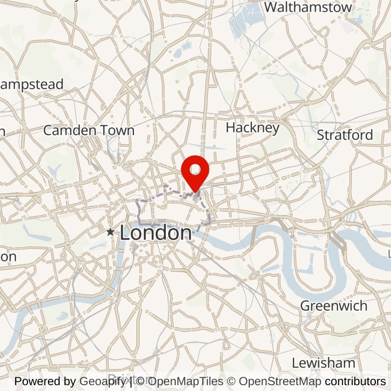 Broadgate London map