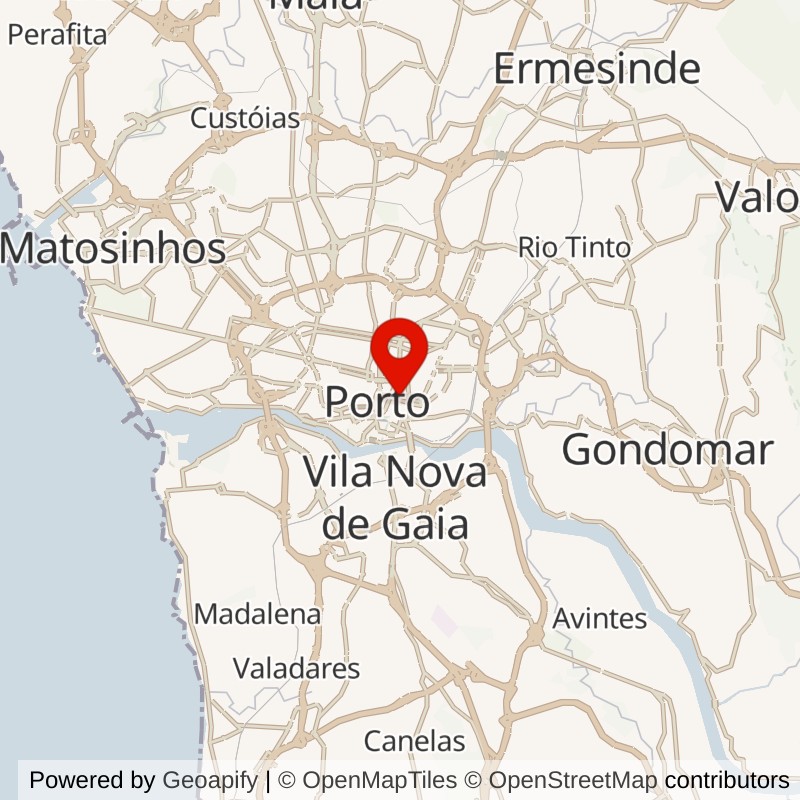 La Vie Porto Baixa map