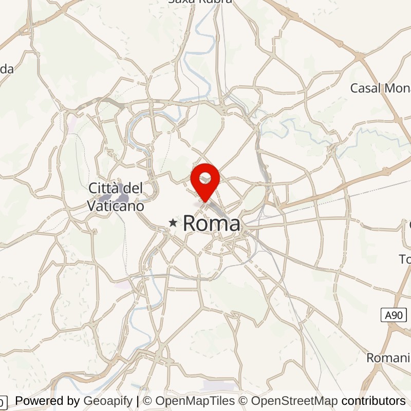 Rome, Italy map
