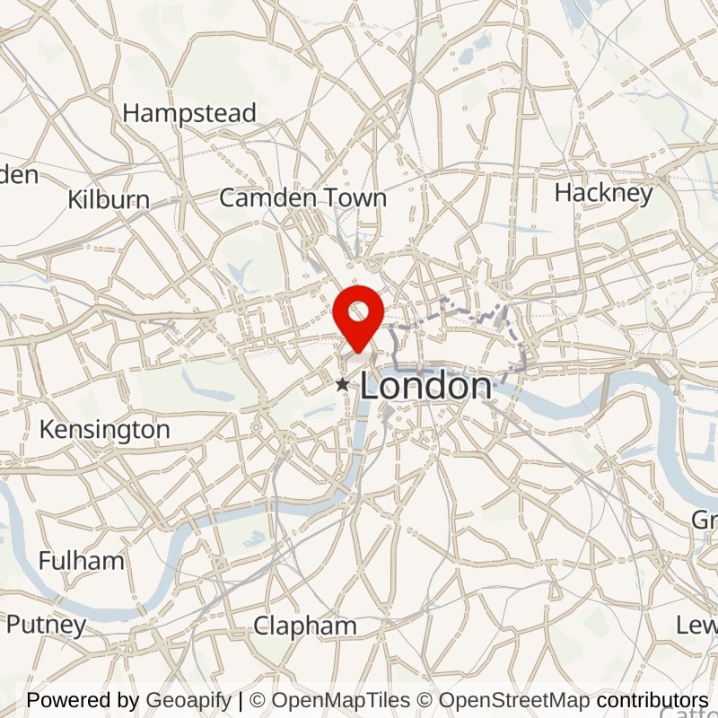 Covent Garden London map