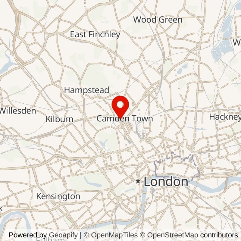 Camden Town map