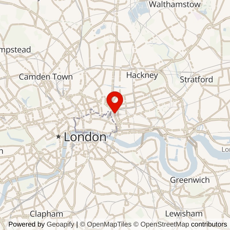 Old Spitalfields Market map