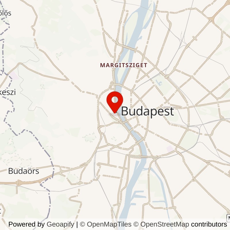 Buda Castle map
