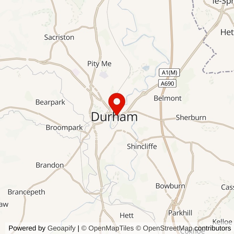 Durham map