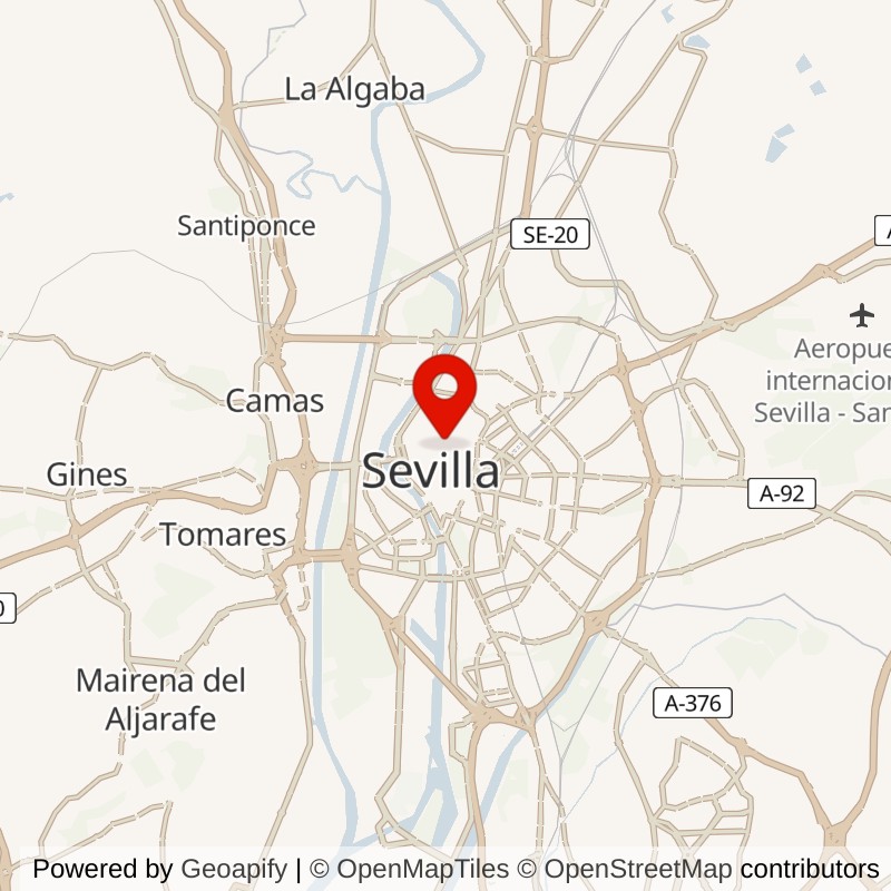Las Setas de Sevilla map