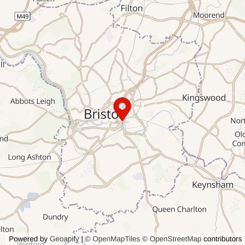 Bristol Temple Meads Railway Station map