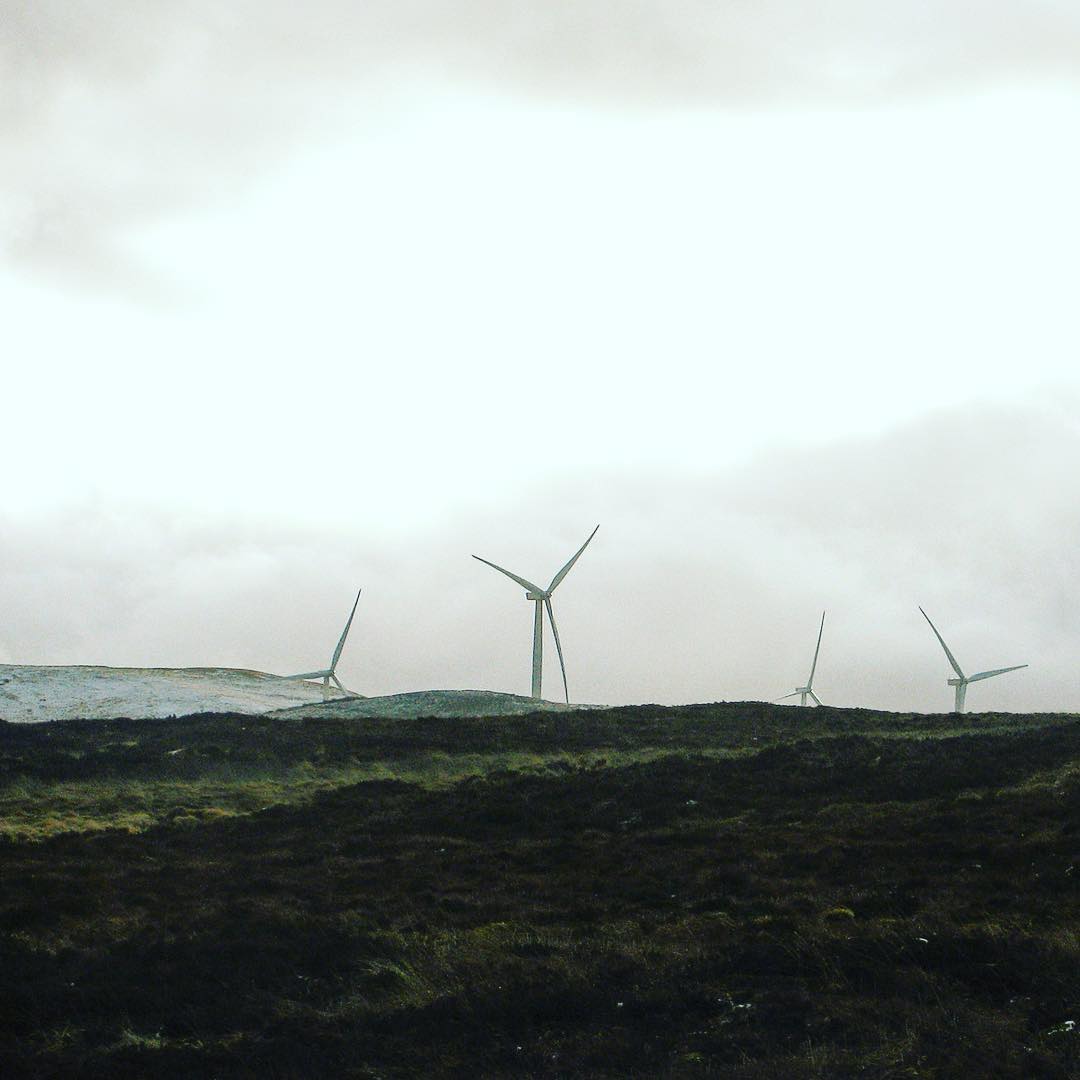 New Wind Farm on the Ullapool road 
