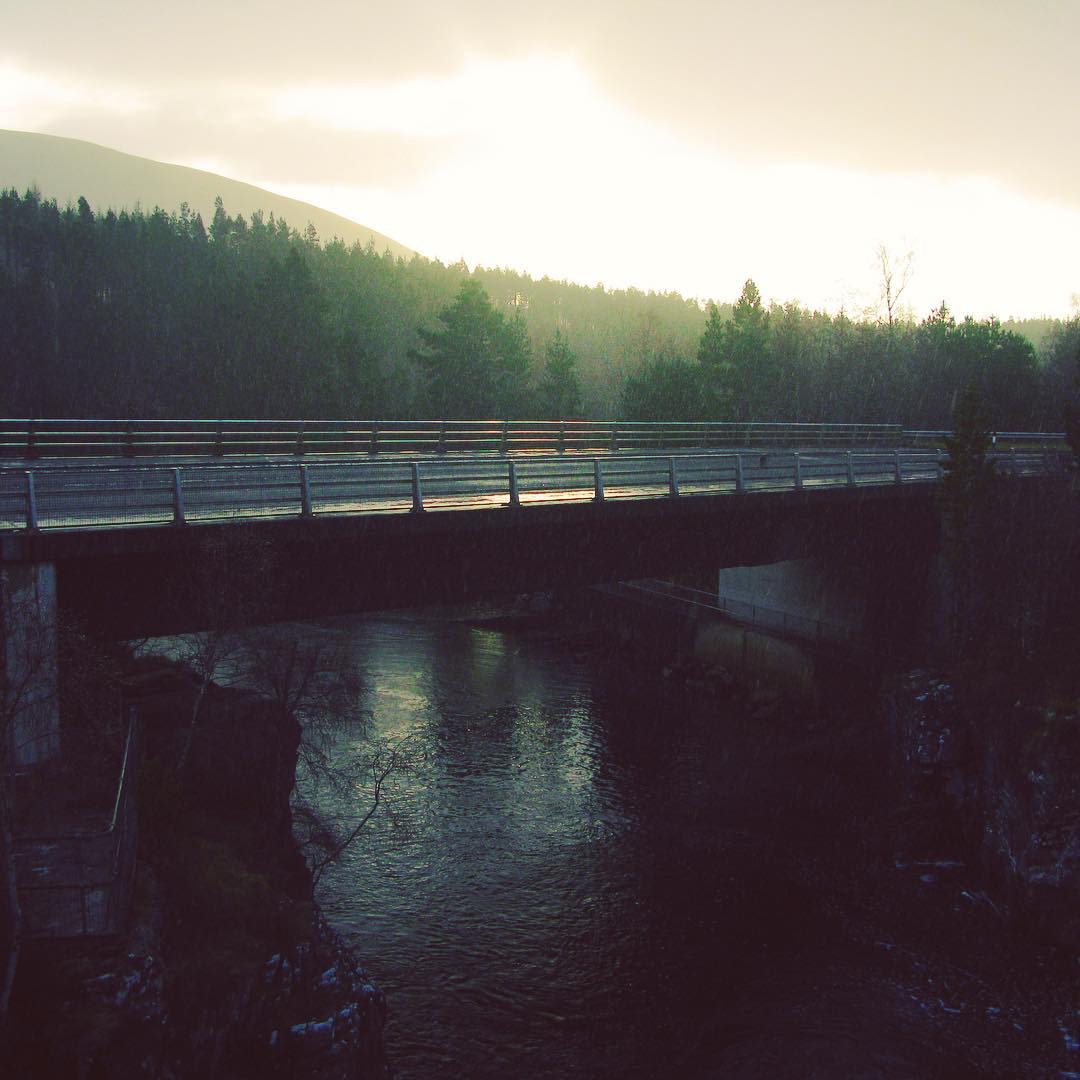 Bridge on the Ullapool road 
