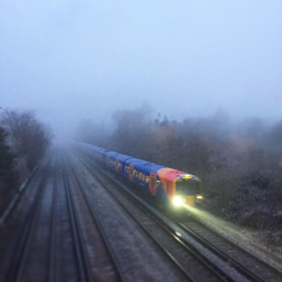 Misty Morning with #southwesttrains