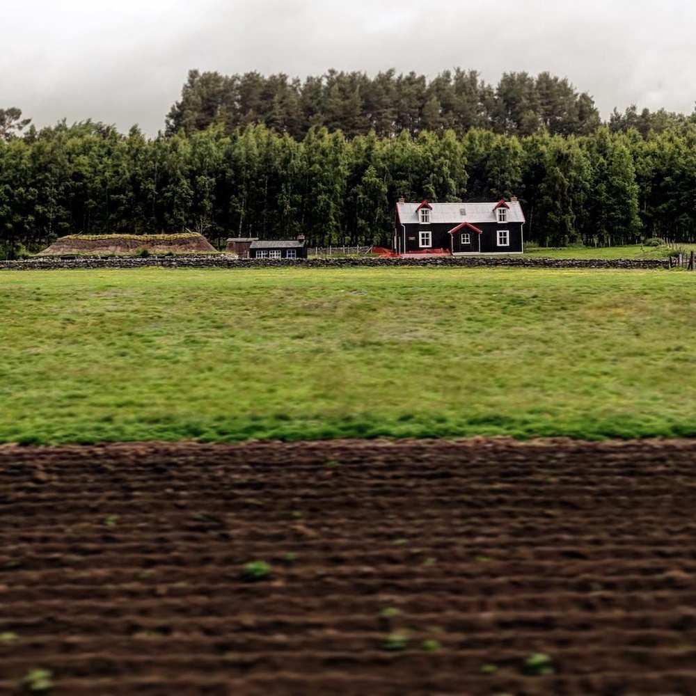 Cottage by the forest, taken out the back of the sleeper train