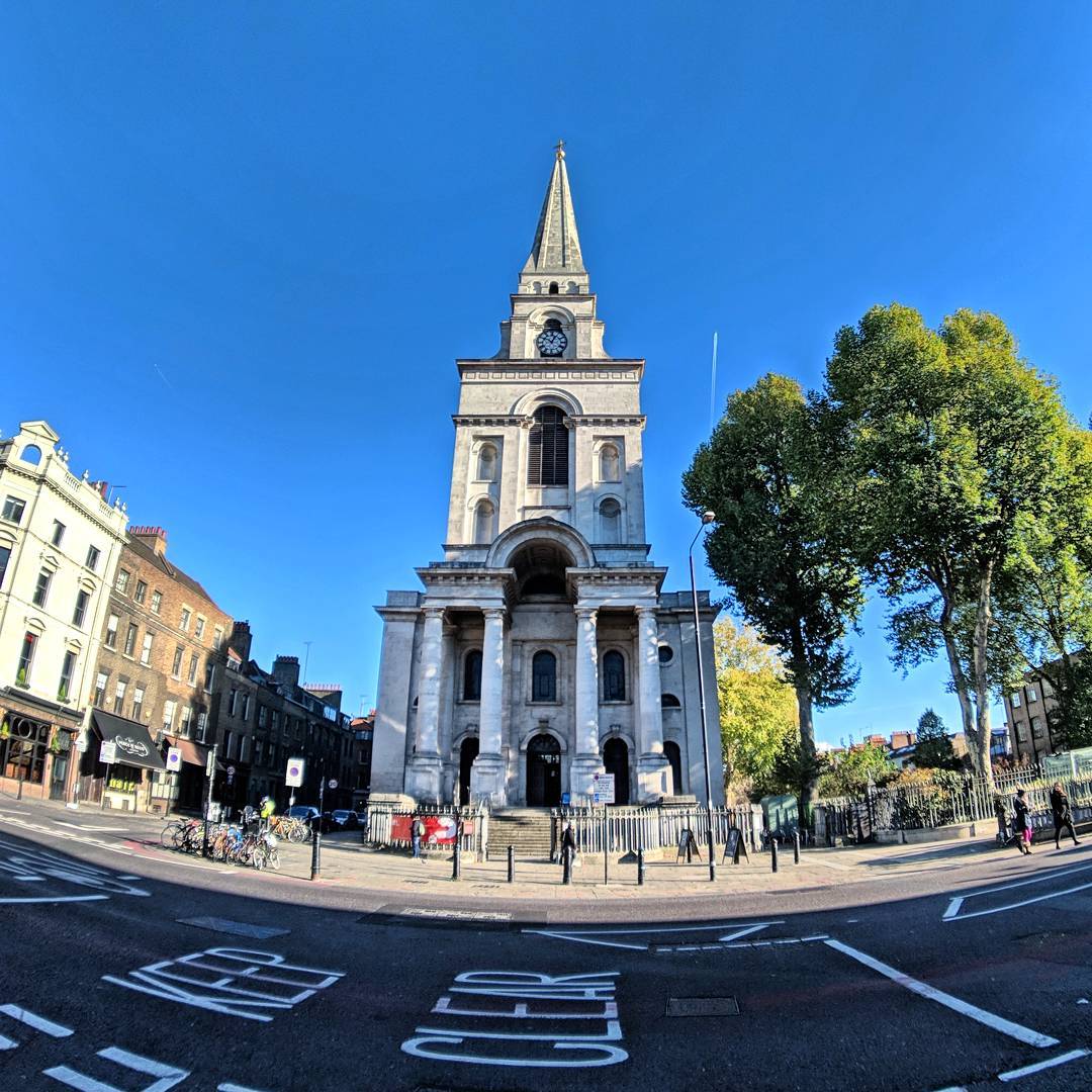 Christ Church is very close to work and I've taken it's photo many times, but I've only recently been able to pack it all into one shot with my new #shotonmoment super fish lens