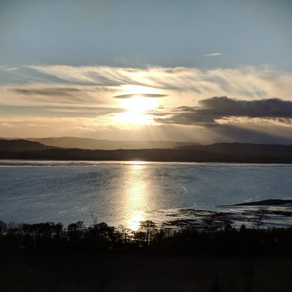 Sunset over the Beauly Firth