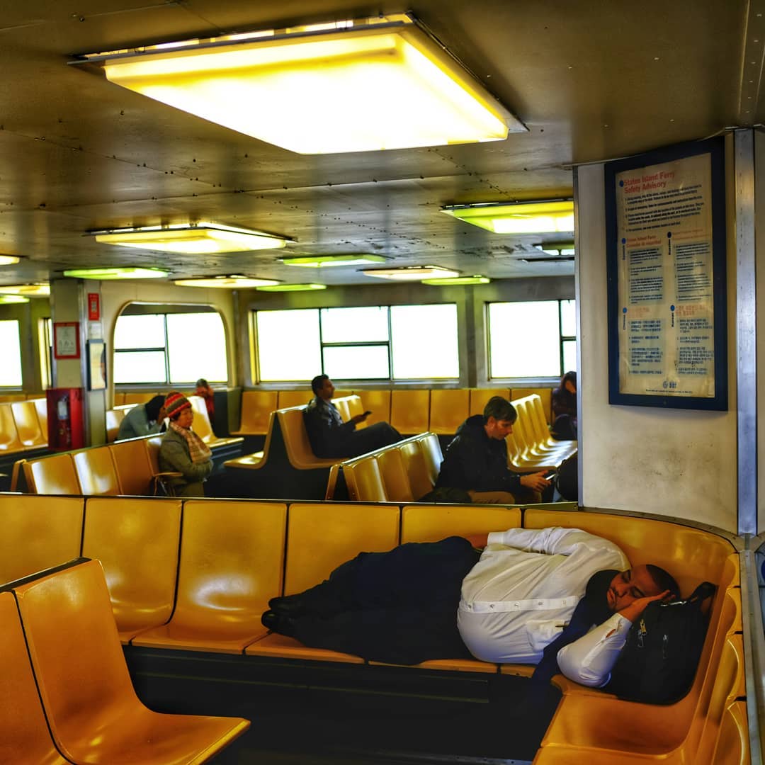 Sleepy Staten Island Ferry