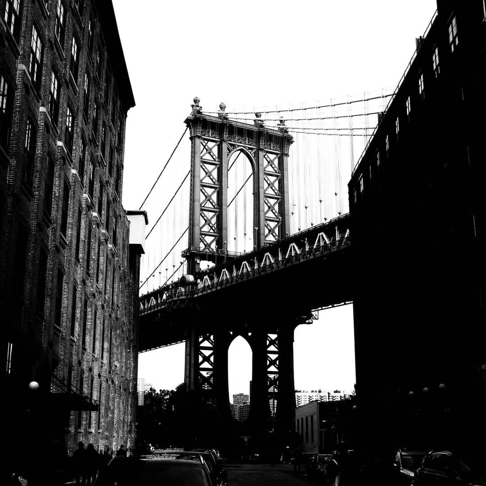 Manhattan bridge, taking photos like all the other tourists.
