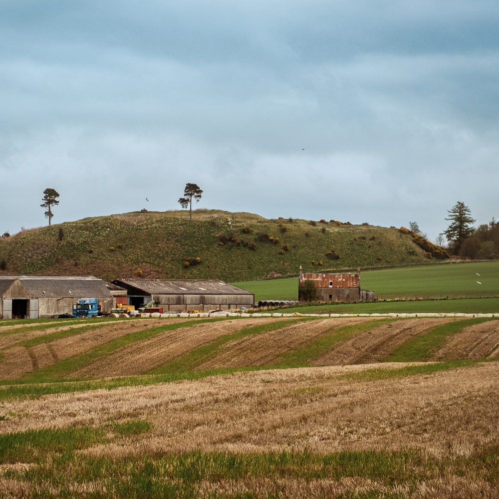 Black Isle farmland looking over to [Ormond Castle](https://en.wikipedia.org/wiki/Ormond_Castle)