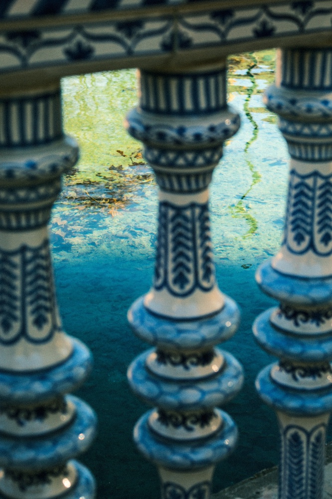 Blue Balusters, Blue Water