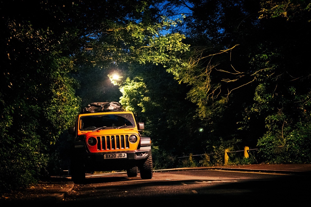 Jeep on the Street.