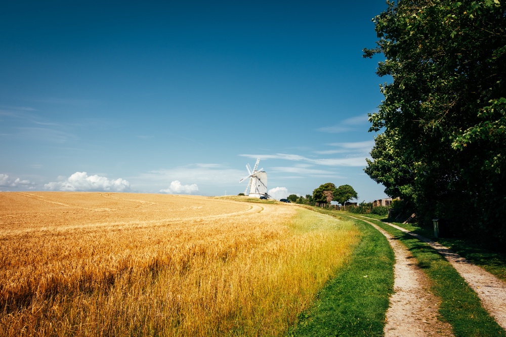 Windmill standing tall.