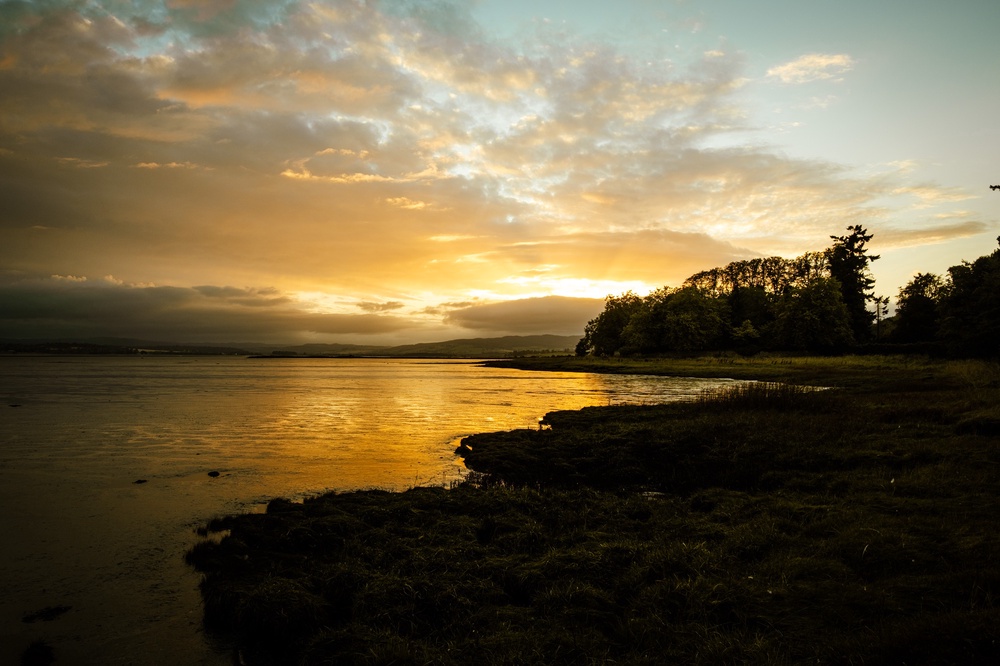 An evening at Redcastle.