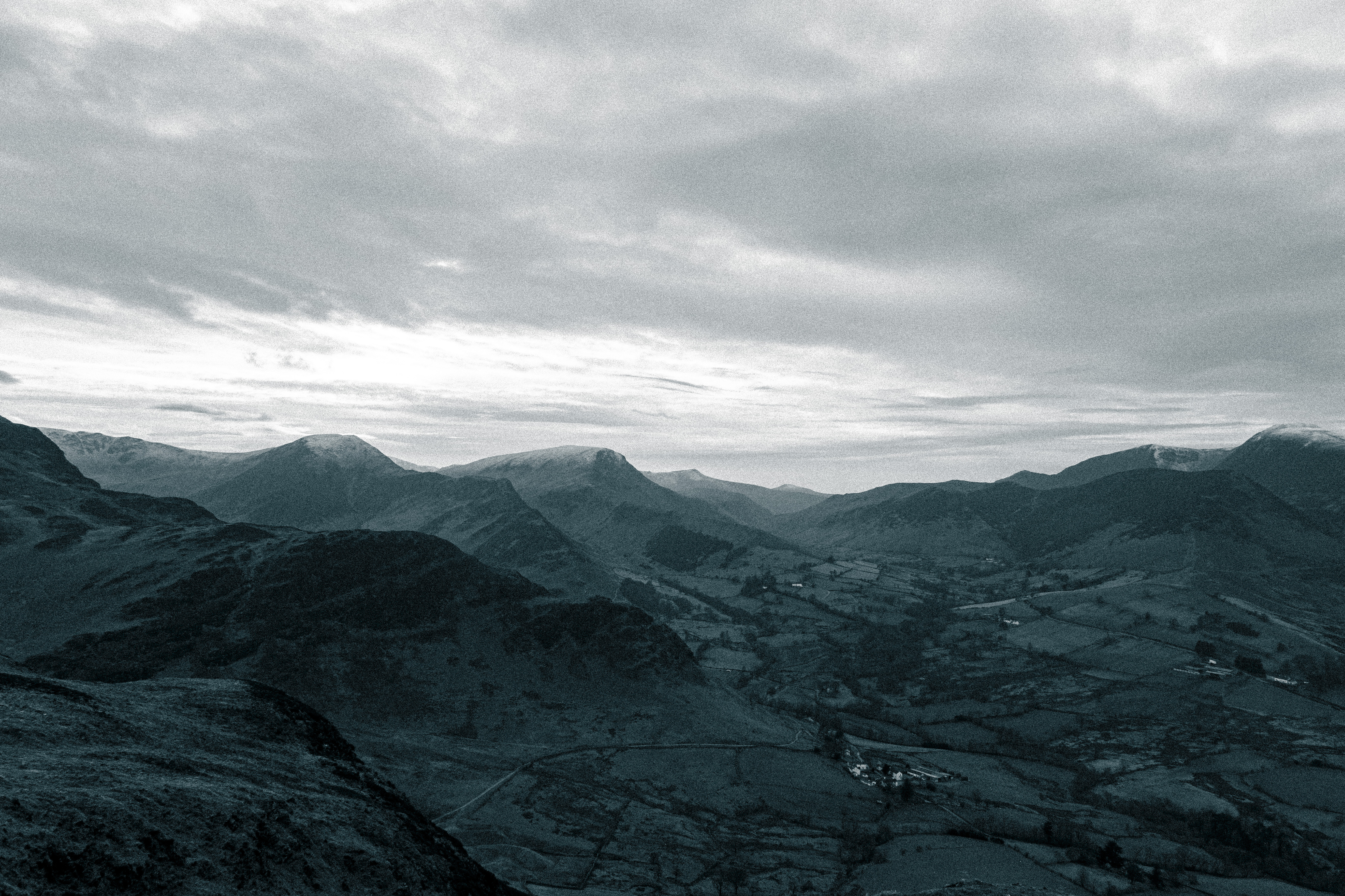 Looking west from Cat Bells