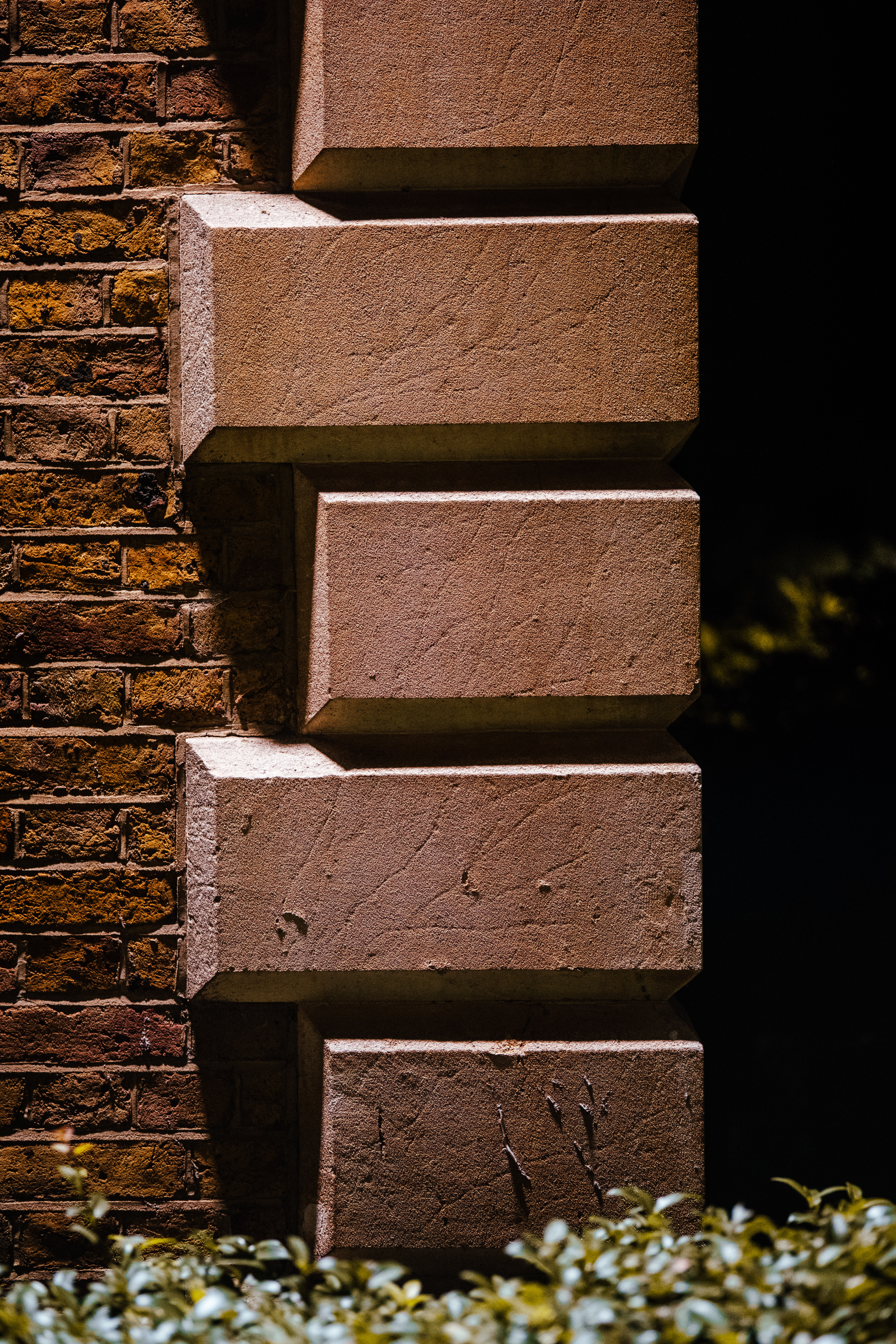 Brick by brick. 