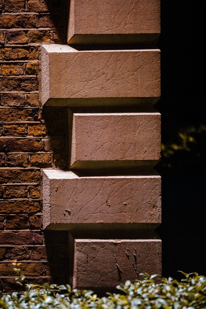 Brick by brick. 