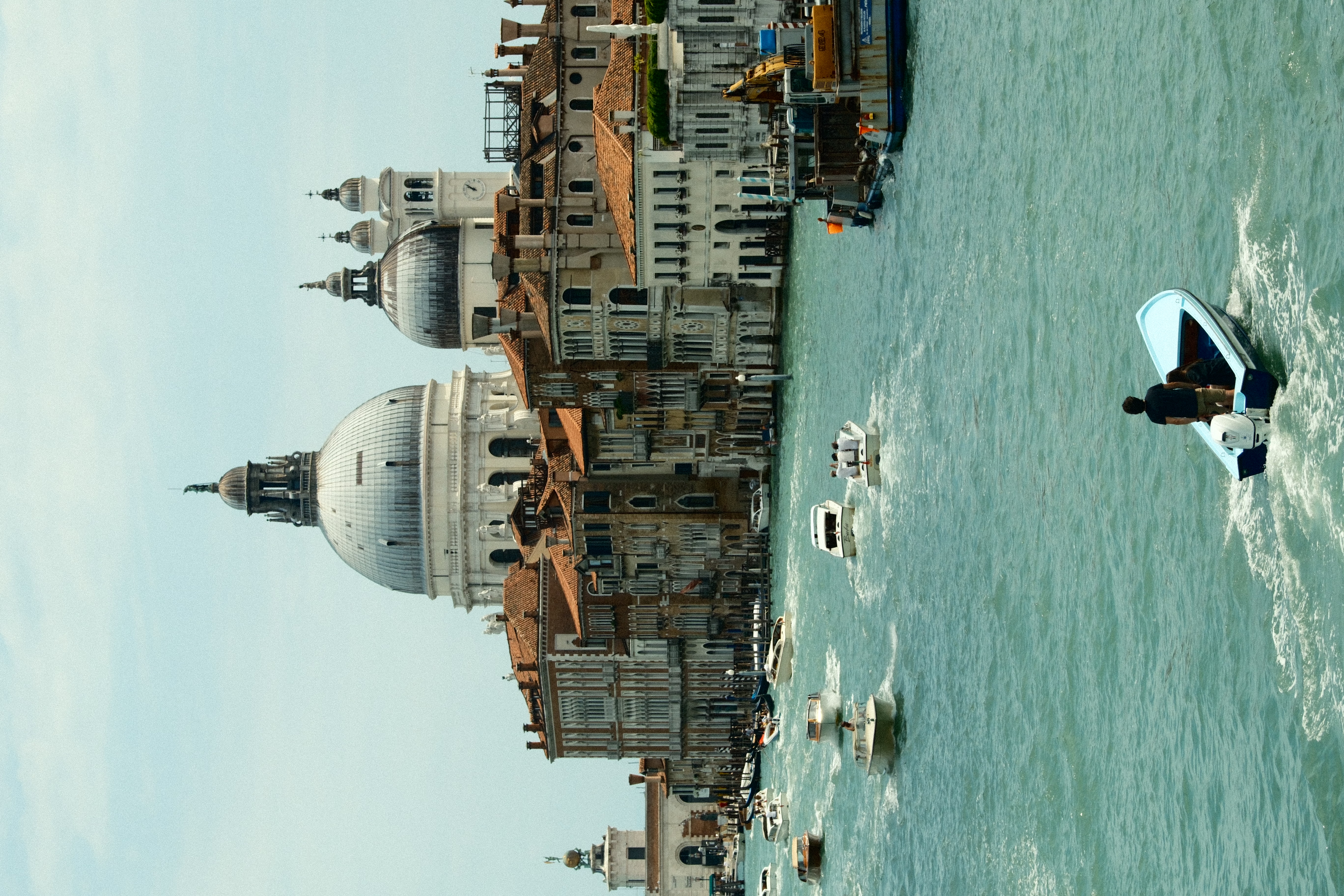 City on the water.