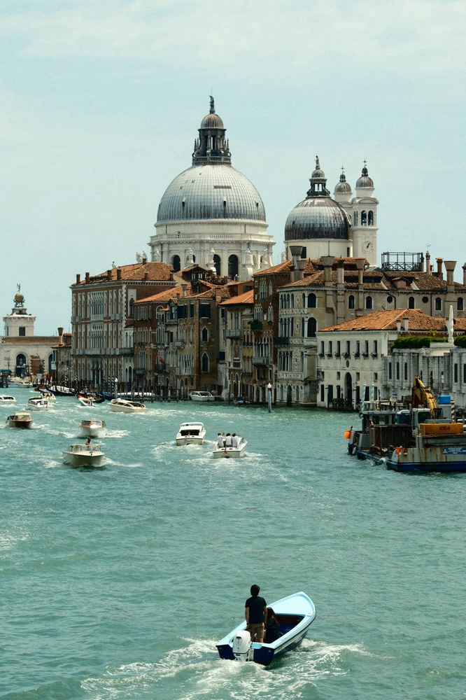 City on the water.