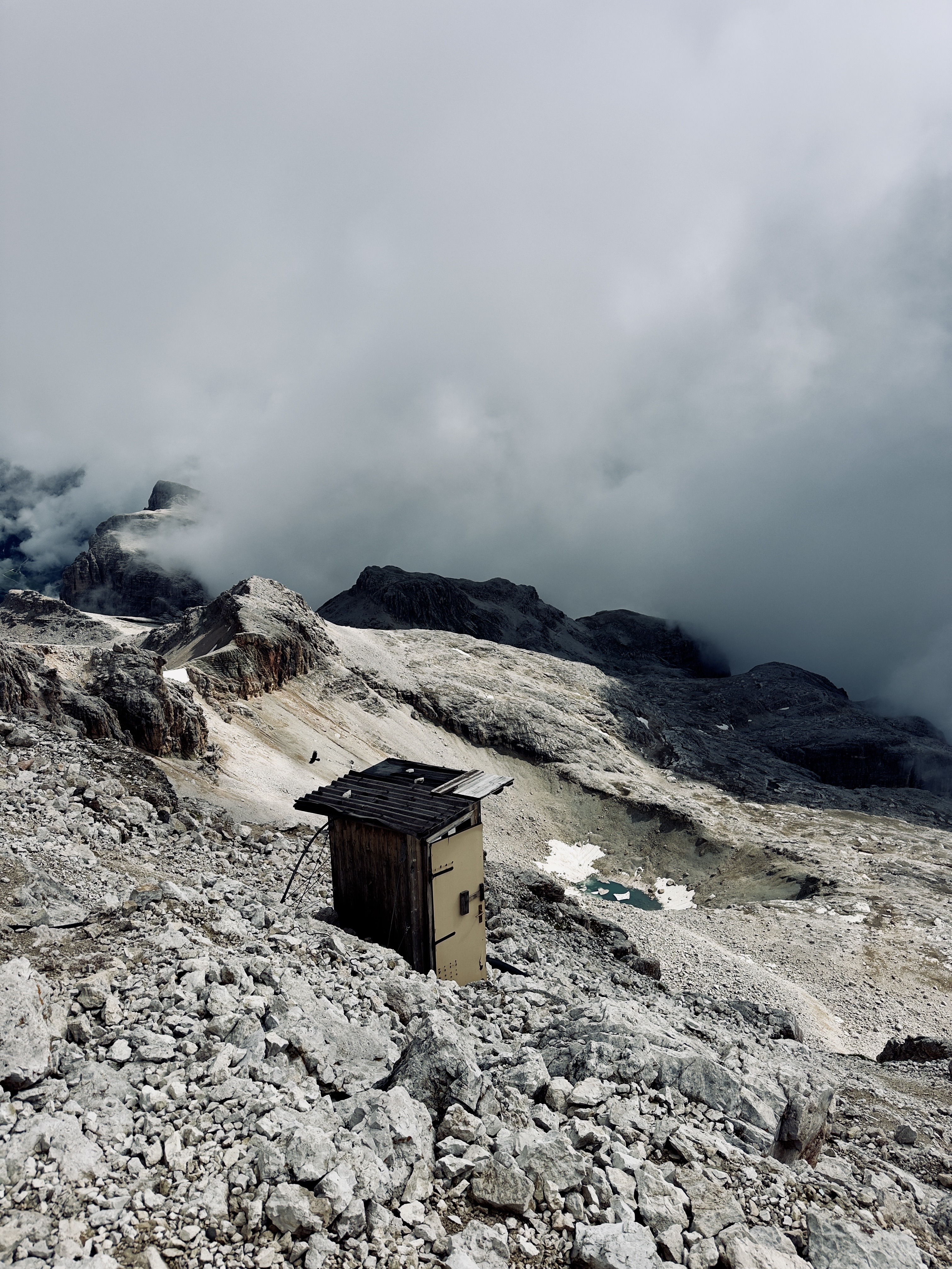 The toilet at the top of the world