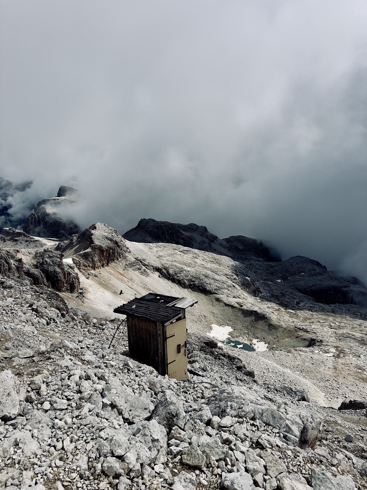 The toilet at the top of the world
