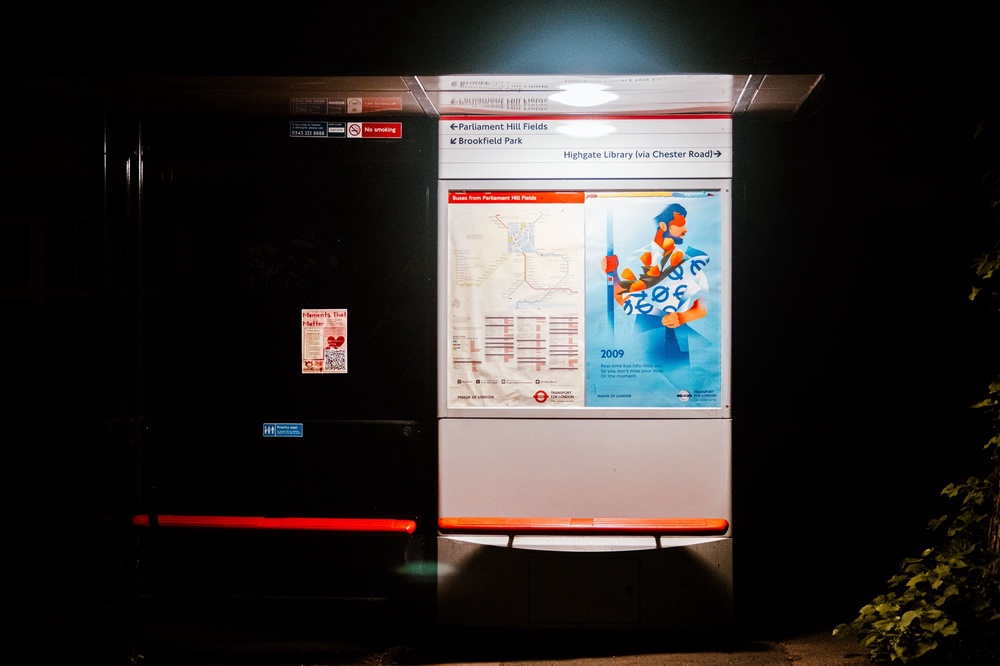 Bus stop non stop
