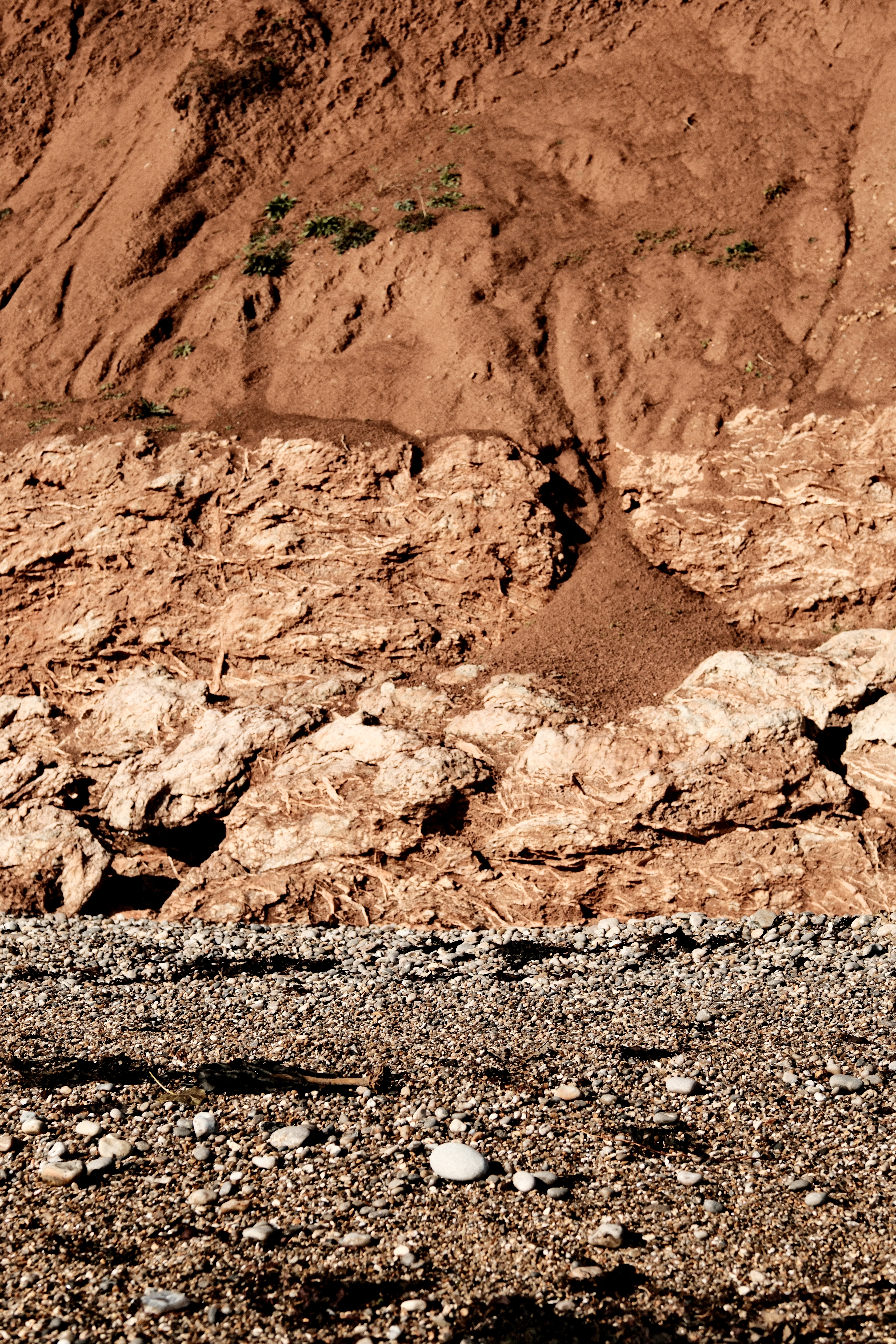 Melting thirds of a cliff 