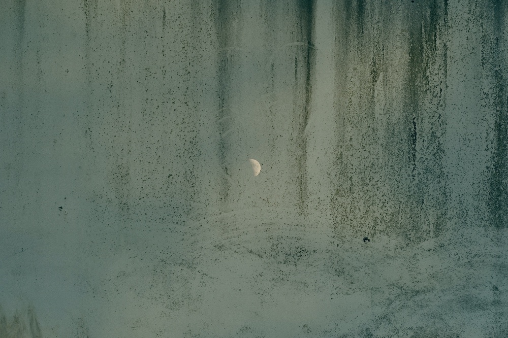 Still having fun putting the moon in places with double exposure.