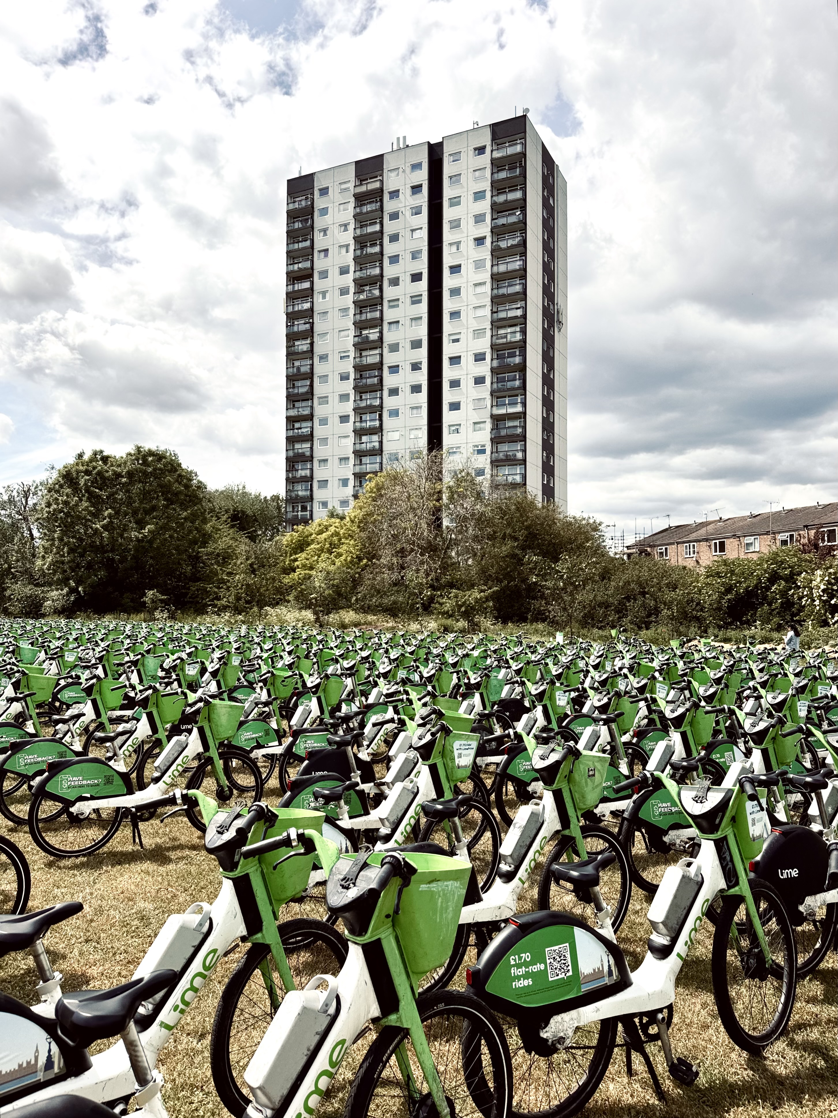 Under siege from pedal power