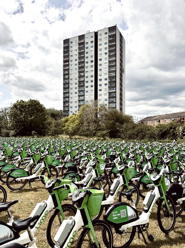 Under siege from pedal power