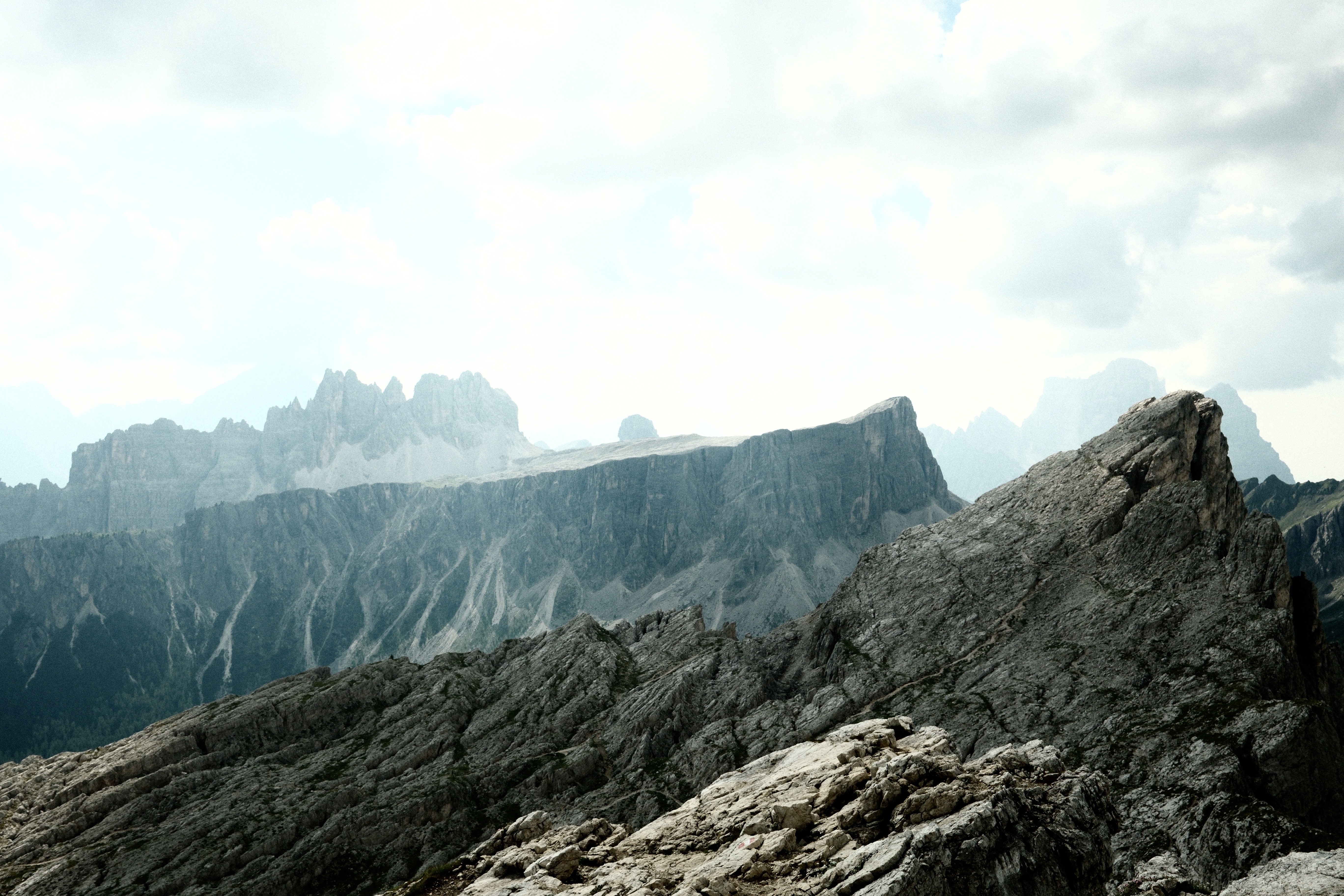 Waves of Dolomite and Limestone