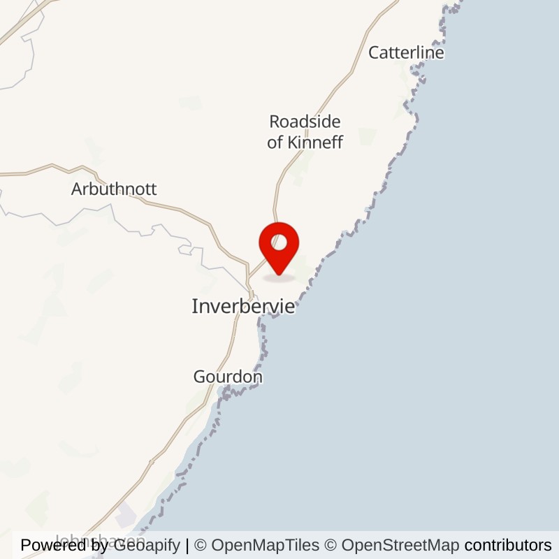 Inverbervie, Aberdeenshire, United Kingdom map