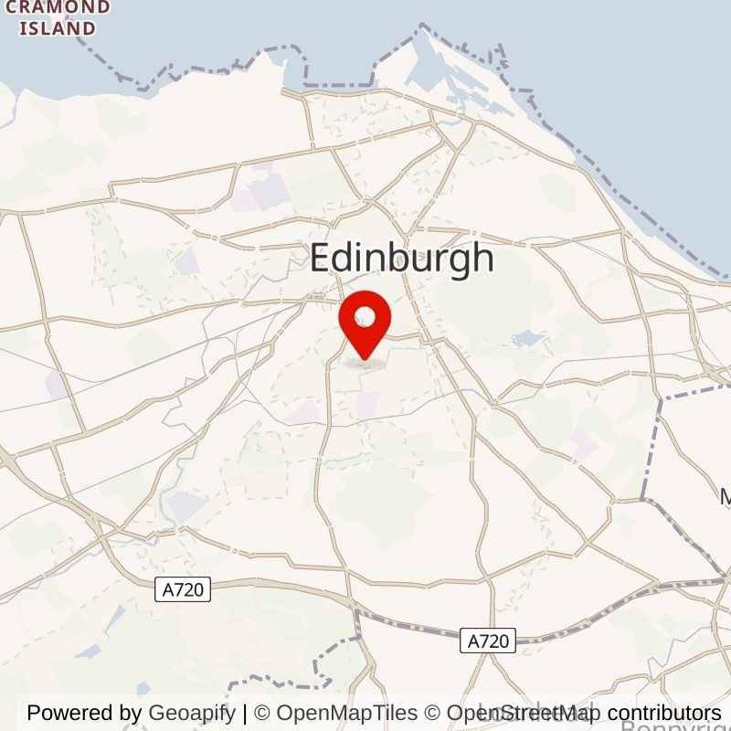 Marchmont, Edinburgh map